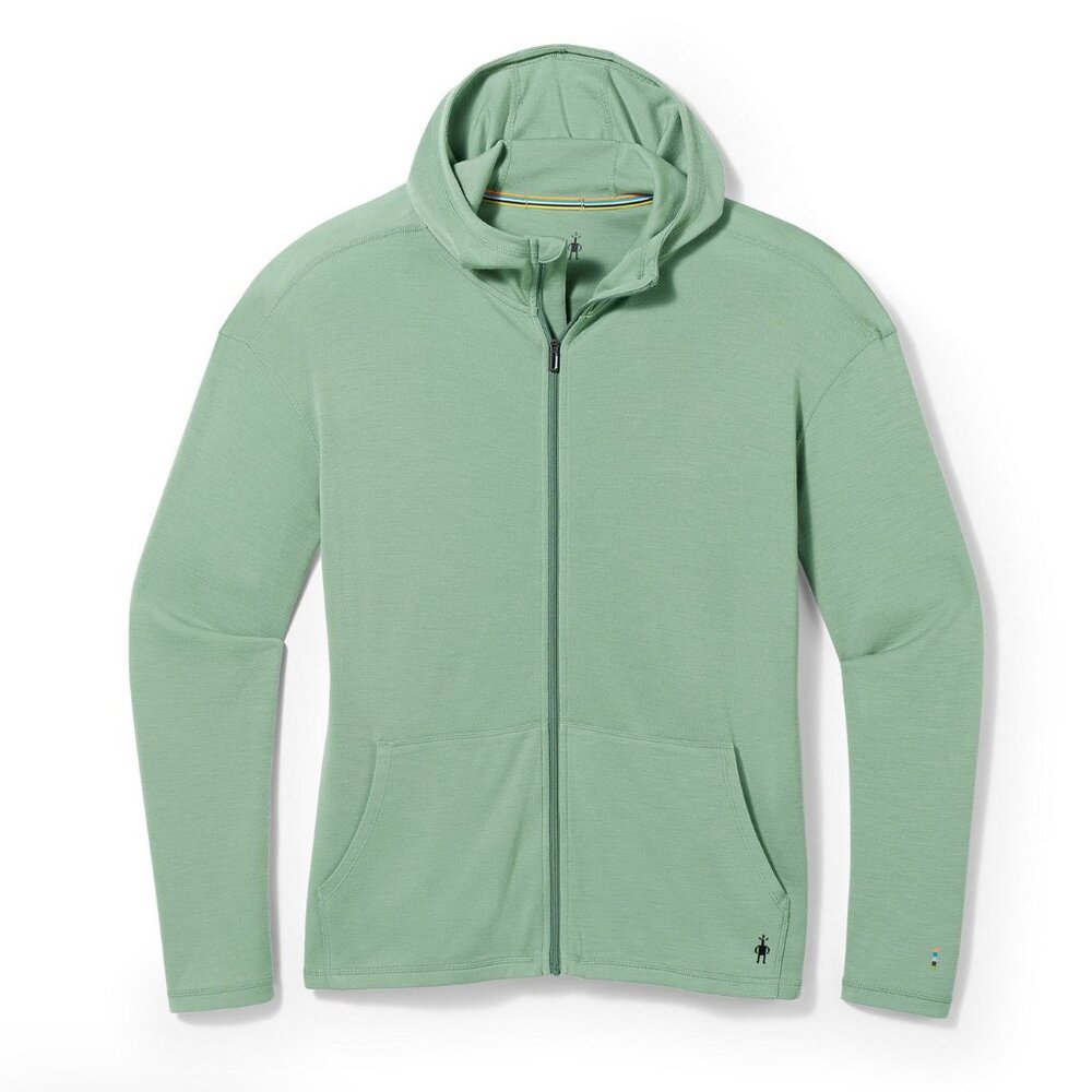 Smartwool Unisex Thermal Hoodie - Jade Heather - Size Medium **NWT**